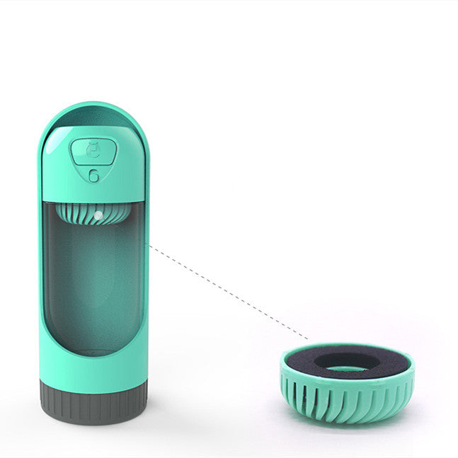 Portable Pet Water Dispenser With Filter And Cup